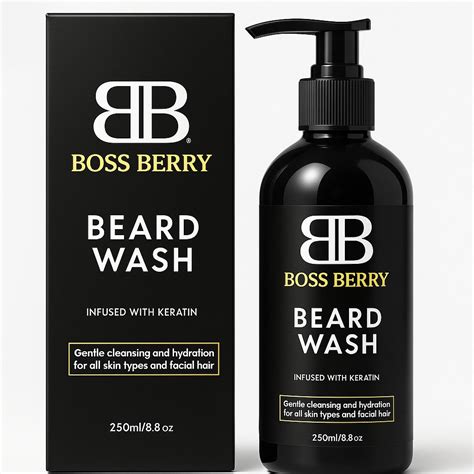 Best Luxury Beard Wash for Men | Luxury Beard Care by BOSS BERRY