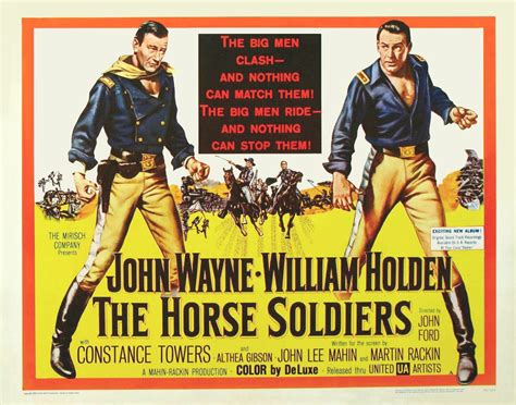 Les Cavaliers (The Horse Soldiers) film américain réalisé par John Ford ...