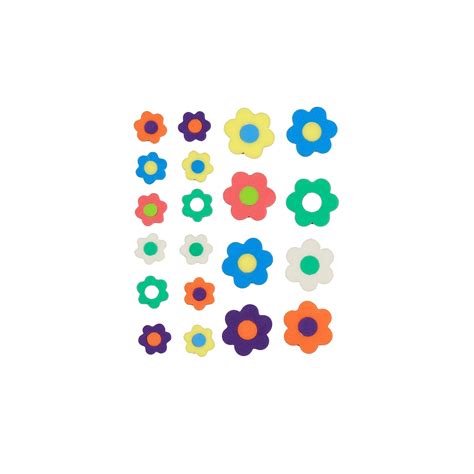 Supreme Flowers Teddy Bears Foam Stickers for Kids Self Adhesive