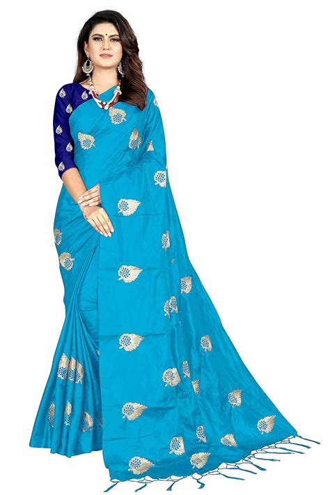 Buy I SHREE KHODIYAR CREATION women's Morpich Pan silk Embroidered ...