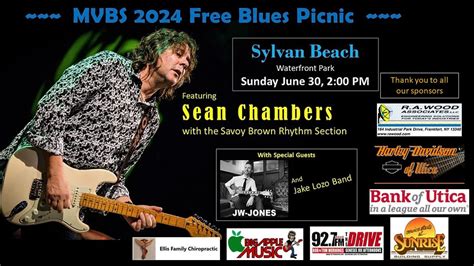 MVBS FREE BLUES PICNIC WITH SEAN CHAMBERS! @ WATERFRONT PARK, SYLVAN ...