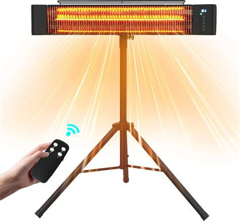 Amazon.com: Chomalhari Infrared Electric Patio Heater - Remote Control ...
