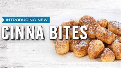 Oven-Baked Dessert Bites : Domino's Cinna Bites