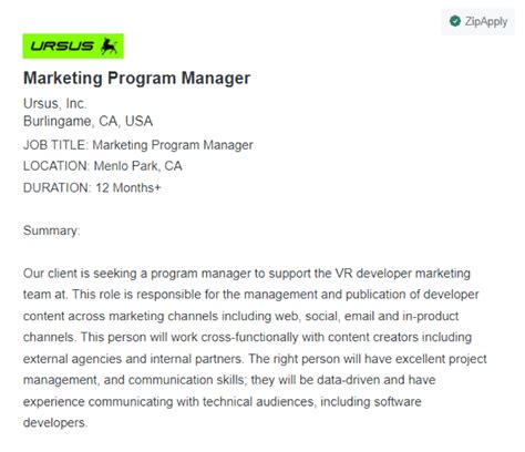 Image result for Marketing Program Manager