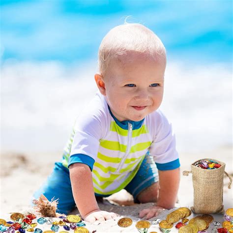 Buy 120 Pieces Large Pirate Treasure Gems and Jewels Multi-colored ...