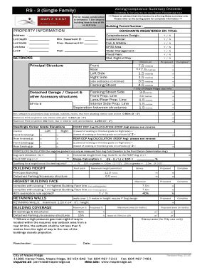 Fillable Online RS - 3 (Single Family) Fax Email Print - pdfFiller