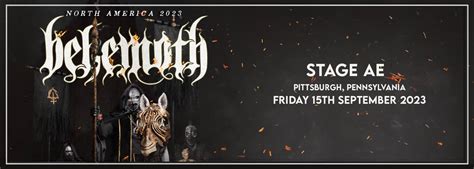 Behemoth Tickets | 15 September 2023 | Stage AE