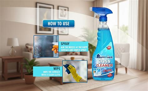 Hommies Glass & Surface Cleaner Liquid Spray 5L Bulk | Streak-Free ...