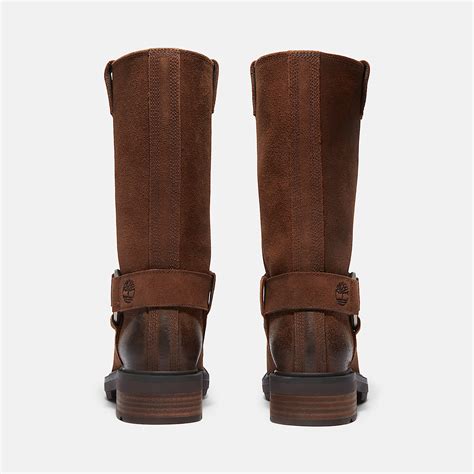 Brimfield Tall Pull On Boot for Women in Dark Brown