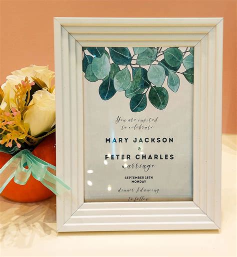 Art Street Premium 3D Table Top Photo Frame, Designer Picture Frames ...