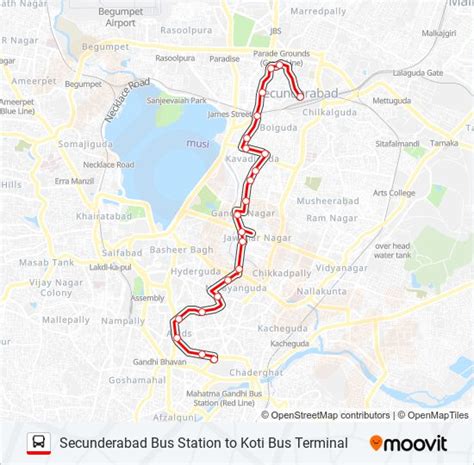 40 Route: Schedules, Stops & Maps - Koti Bus Terminal (Updated)