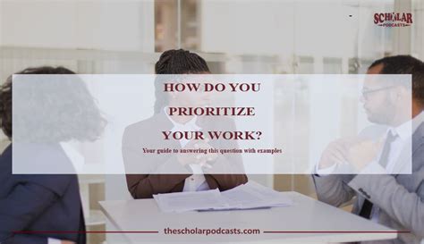 Image result for How Do You Prioritize Interview Question