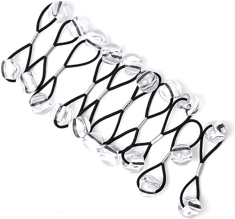 Amazon.com: Jutom 24 Pieces Hair Tie Balls 20mm Bubble Ponytail Holders ...