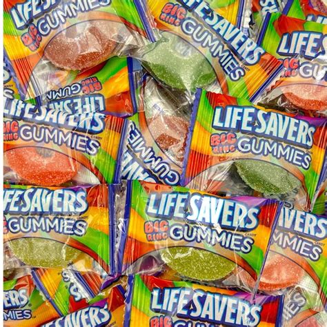 Lifesavers Big Ring Gummies Ingredients Skittles, Starburst & Life