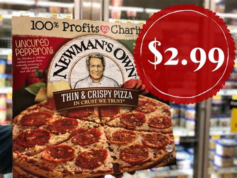 Newman's Own Thin & Crispy Pizza JUST $2.99 at Kroger! - Kroger Krazy