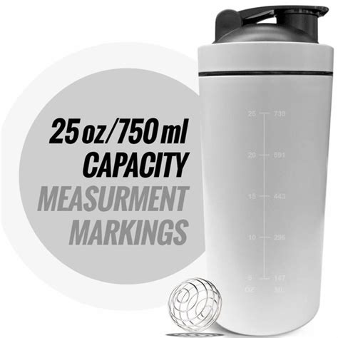 Body Smith Silver Compartment Metal Stainless Steel Protein Shaker