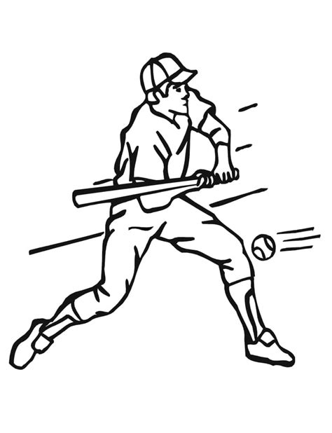 Baseball Drawing Pages 的图像结果