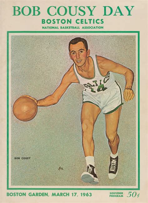 Bob Cousy Day Print - Alfa-Craft