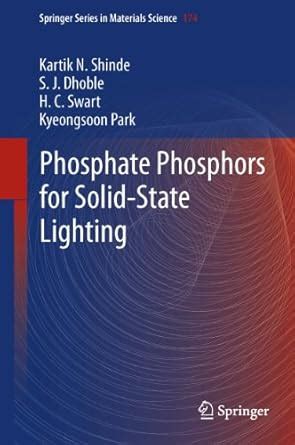 Phosphate Phosphors for Solid-State Lighting (Springer Series in ...