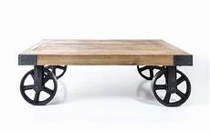 roue en fer pour table basse table basse industrielle sur roues d 233 coration roue en fer pour table basse table basse industrielle sur roues d 233 coration