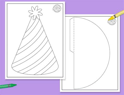 Party Hat Template To Make Your Own Party Hat! | Kids Activities Blog