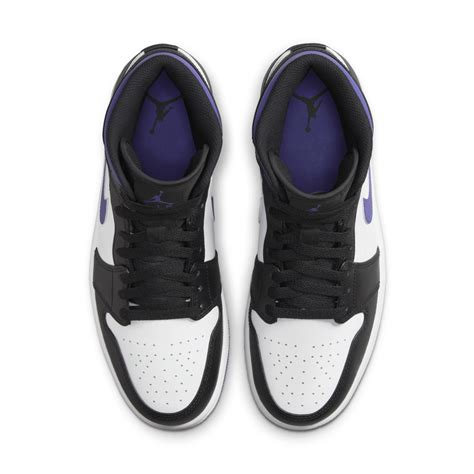 Air Jordan 1 Mid 'Court Purple' (554724-095) Release Date. Nike SNKRS