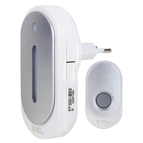 230V Wireless RF Door Bell with LED & 36 Tunes