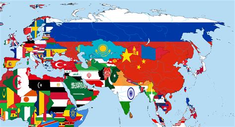 Europe Asia And Africa Map - Oconto County Plat Map
