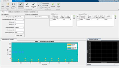 MATLAB 5G Tool Box Tutorial 的图像结果