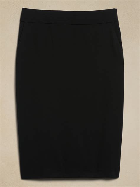 Siena Wool Pencil Skirt | Banana Republic