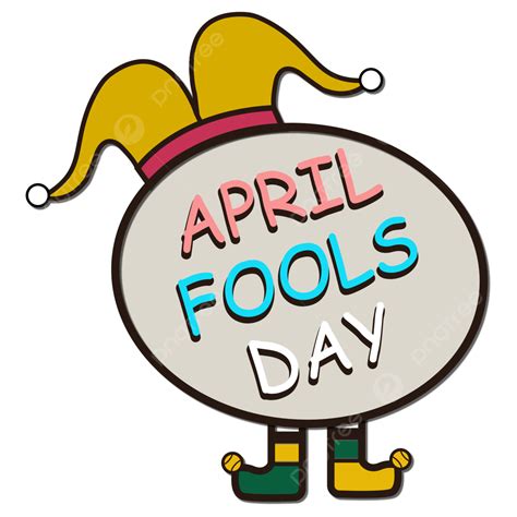 April Fools Day Clipart PNG Images, April Fools Day Design Vector ...