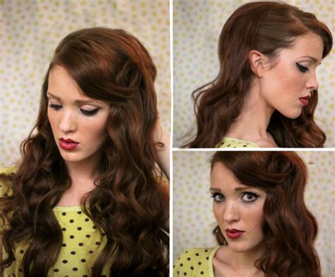 Image result for 50s Style Hair Tutorial