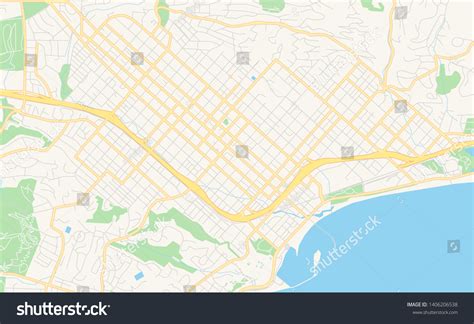 Printable map of santa barbara