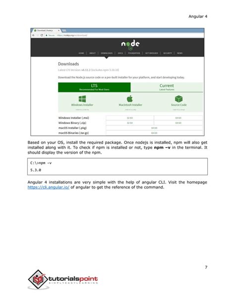 Angular 4 Tutorial 的图像结果