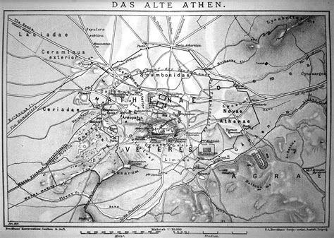 Map of Ancient Athens (Illustration) - World History Encyclopedia