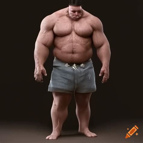 Realistic heavy set man on Craiyon