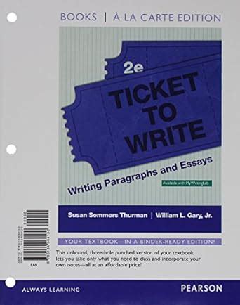 Buy Ticket to Write: Writing Paragraphs and Essays Book Online at Low ...