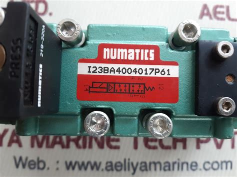 Numatics I23BA4004017P61 Solenoid Valve – Aeliya Marine