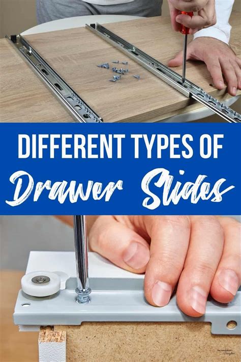 Image result for Different Types of Drawer Slides