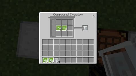 Image result for Minecraft Compound Creator Recipes