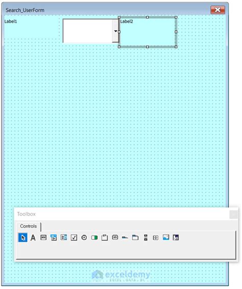 How to Create Search Box Using VBA Programming 的图像结果