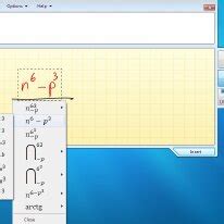 Image result for Math Input Panel Tutorial