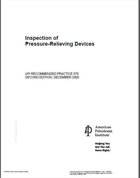 Image result for API 576 Latest Edition