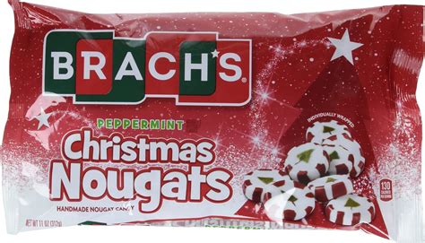 Amazon.com: Brach's Christmas Peppermint Nougats - 11oz (Pack of 2 ...