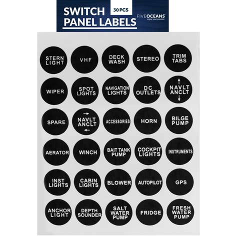 Image result for Switch Panel Labels