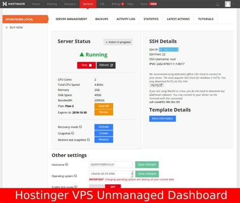 Image result for Unmanaged VPS Hosting