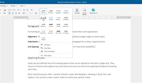 Image result for How to Use Word Processing Software