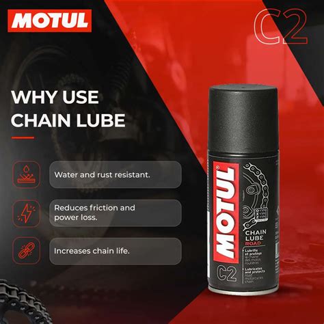 MOTUL C1 C2 Combo Clean & Lube Road 300 ML Chain Oil Price in India ...