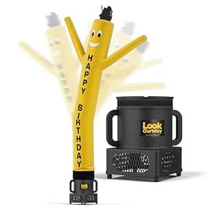 LookOurWay Air Dancers Wacky Waving Inflatable Tube Man Set - 7ft Tall ...