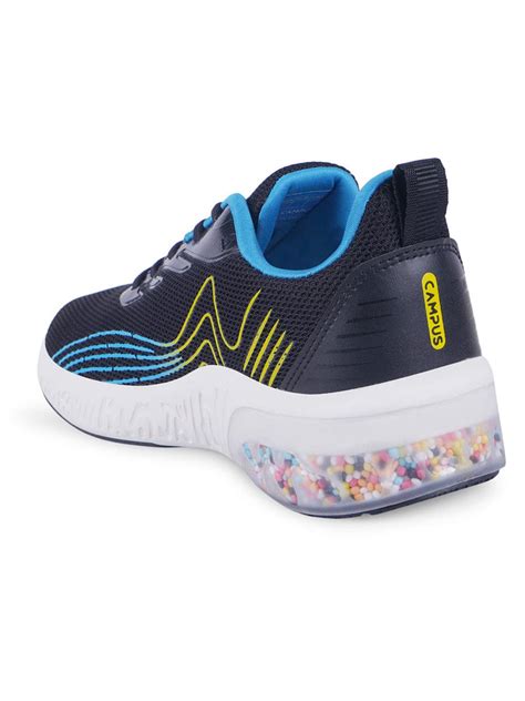 Buy Running Shoes For Kids: Camp-Furry-Ch-Blk-Sky | Campus Shoes